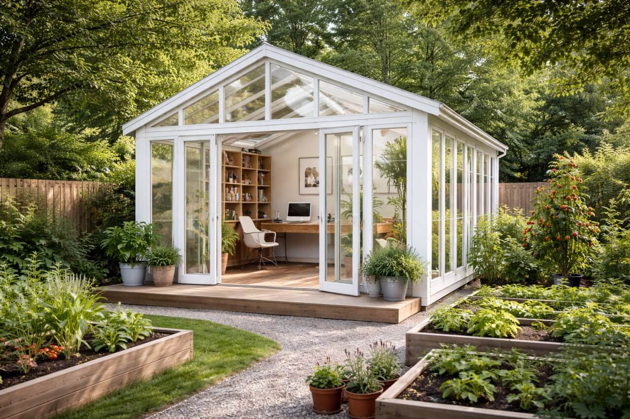 Ideal Work From Home Garden Cabin